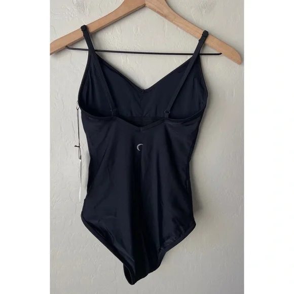 Zyia classic one piece swimsuit black NWT XS 2-4 - Picture 6 of 12